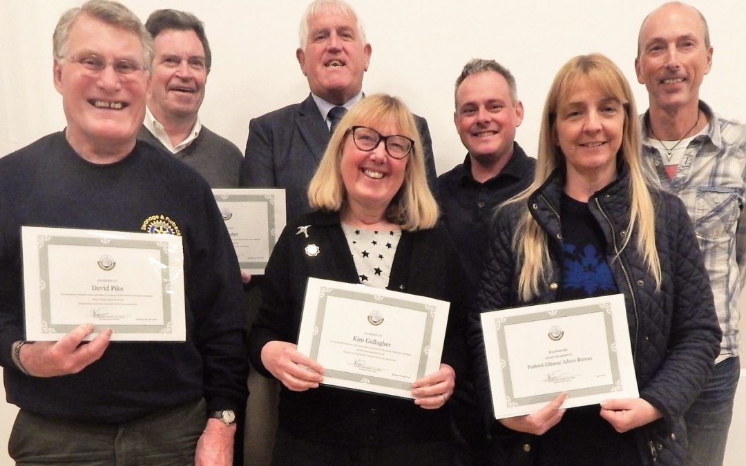 Swanage Nominees for Purbeck Volunteer of the Year 2018